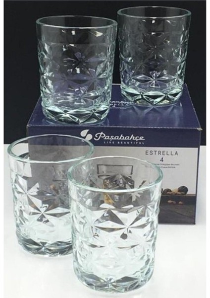 520514 Estrella Viski Bardak 4'lü