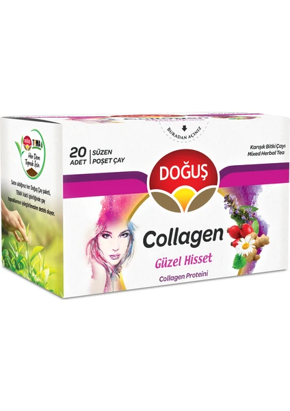 Collagen Bardak Poşet Çay 20 'li x 1.5 gr