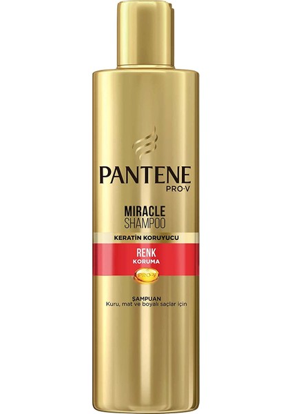 Miracle Şampuan Renk Koruma Keratin Koruyuculu, Kuru, Mat ve Boyalı Saçlar Için, 250 ml