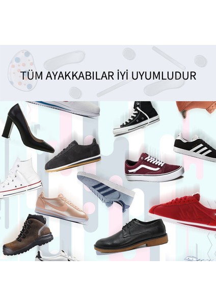 MG15 - Bakım Seti 2 | Ayak ve Çanta Destek Seti, Nasır Koruma, Yumuşak Şok Emici Yapışkanlı Jel