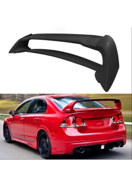 Honda Cıvıc Fd6 2006-2012 Rr Spoıler (Boyasız)