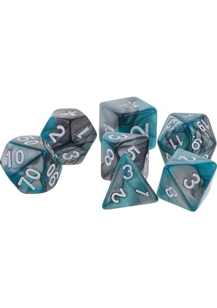 D20 D12 D10 D10 D8 D6 D4 Mtg Için 7x Polyhedral (Yurt Dışından) fırsatları