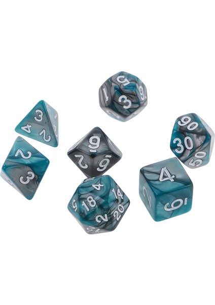 D20 D12 D10 D10 D8 D6 D4 Mtg Için 7x Polyhedral (Yurt Dışından) indirimleri