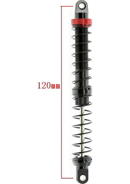 SCX10 Araç Parçaları Için Ölçek Araba Ön Şok Emici Rc Yedek 120MM (Yurt Dışından)
