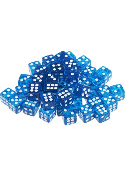 50PCS 12MM 6 Taraflı D6 Aksesuar Mavisi Için Demet (Yurt Dışından)