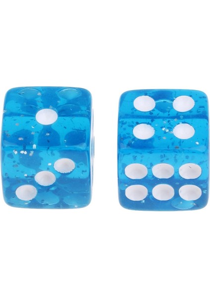 50PCS 12MM 6 Taraflı D6 Aksesuar Mavisi Için Demet (Yurt Dışından)