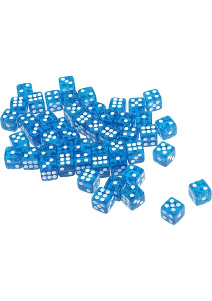 50PCS 12MM 6 Taraflı D6 Aksesuar Mavisi Için Demet (Yurt Dışından)