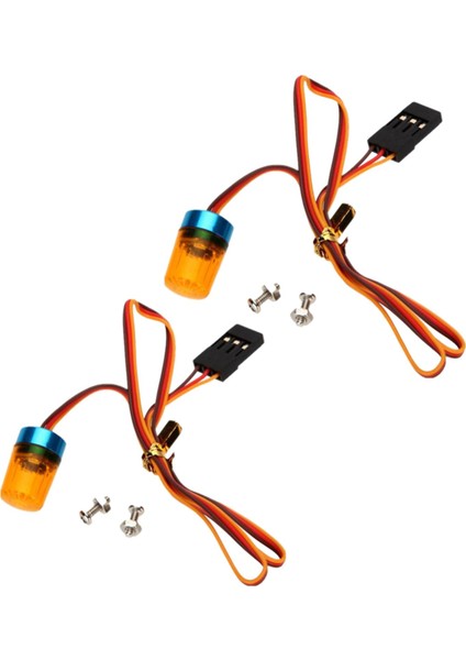 Rc Flaş Işığı Döndürme LED Rc Kamyonu Buggy Palet Parçaları Sarı (Yurt Dışından) fırsatları