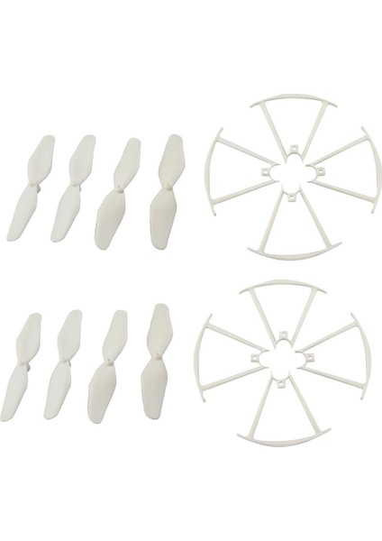 16PCS Pervane ve Koruyucu X20 X20W Quadcopter Kitleri Beyaz (Yurt Dışından)