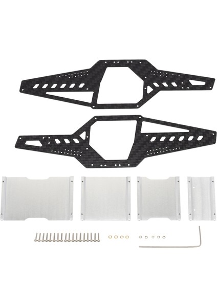 Eksenel SCX24 90081 Için Rc Metal Şasi Çerçeve Vücut Kabuğu 1/24 Araç Kamyonları (Yurt Dışından) fırsatları