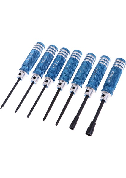 7x Tornavida Vidalı Terozlu Set Rc Model Takım Kiti 11.2cm (Yurt Dışından)
