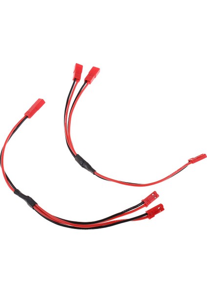 2pcs Rc Lıpo Pil Kablosu Erkek ve Kadın 1: 2 Y Ayırıcı 20AWG Jst Konnektörü (Yurt Dışından)