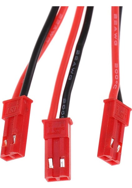 2pcs Rc Lıpo Pil Kablosu Erkek ve Kadın 1: 2 Y Ayırıcı 20AWG Jst Konnektörü (Yurt Dışından) modelleri