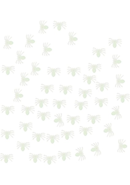 Prettyia 50PCS Hayvan Modeli Zor Oyuncak Partisi Frs Örümcekleri Aydınlık (Yurt Dışından)