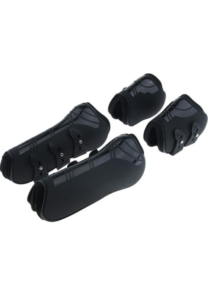 2 Set At Egzersizi Atlama Önyükleme Açık Ön ve Fetlock Bot (Yurt Dışından)