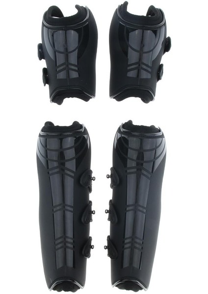 2 Set At Egzersizi Atlama Önyükleme Açık Ön ve Fetlock Bot (Yurt Dışından)
