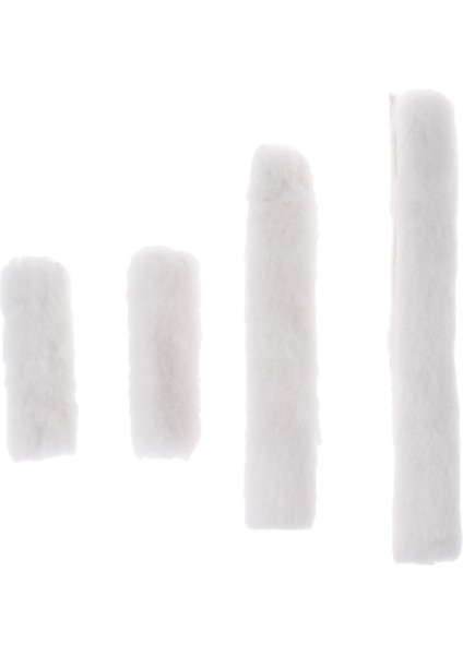 4 Adet Yumuşak Polar At Burun Bandı Kapak Yular Koruma Kayışı Binicilik Kiti (Yurt Dışından)