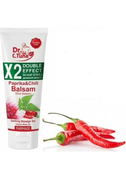 Dr.c.tuna Iki Kat Etkili Biberli Masaj Jeli 250 ml