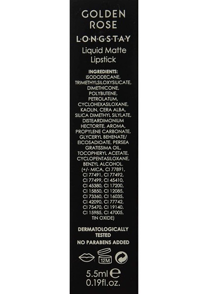 Longstay Liquid Matte Lipstick No:18 modelleri