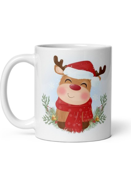 Noel Yılbaşı Köpeği New Year Dog Merry Christmas Kupa Bardak Mug