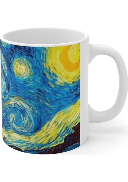 Van Gogh Yıldızlı Gece Mug Kupa
