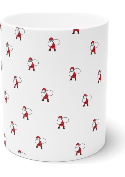 Noel Yılbaşı Mini Santa Merry Christmas Kupa Bardak Mug
