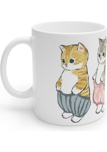 Pijamalı Kediler Cats In Pyjamas Kupa Mug
