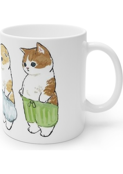 Pijamalı Kediler Cats In Pyjamas Kupa Mug