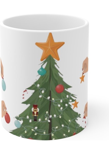 Noel Yılbaşı Ağacı Hazırlık Merry Christmas Kupa Mug fiyatları