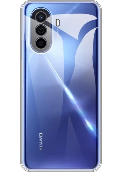 Huawei Nova Y70 Kılıf Mat Esnek Silikon Kapak + Kırılmaz Cam Ekran Koruyucu