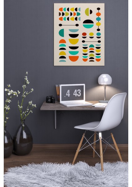 kamelya Duvara Monte Katlanabilir Çalışma Masası Balkon Masası yemek masası mutfak masası 45 x 75 cm