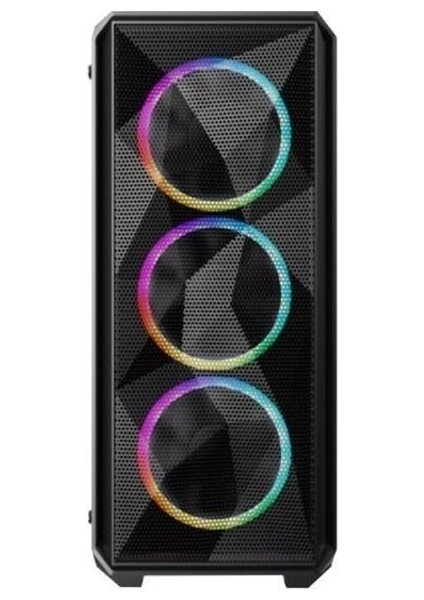 VG10F 650W Atx Gaming Bilgisayar Kasası Siyah