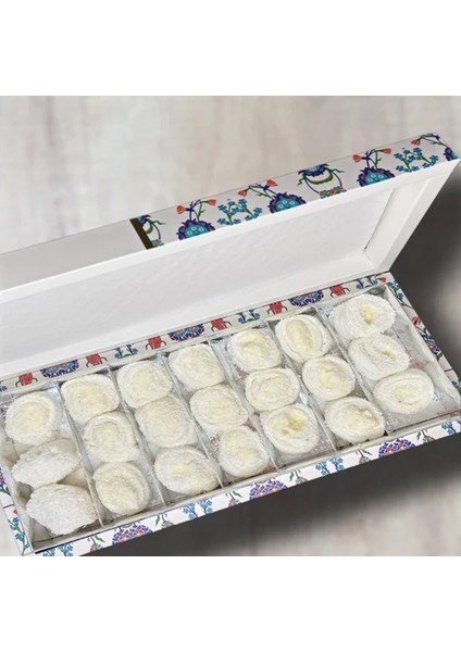 Lezzetli Taze Afyon Manda Kaymaklı Lokum 1.5 kg