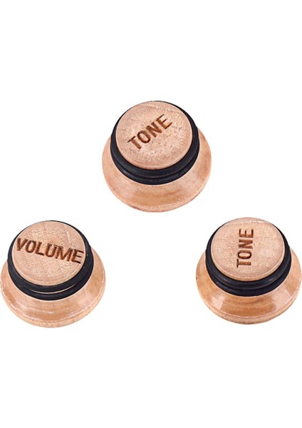 Elektro Gitar Ahşap İçin 3x Gitar Hız Düğmesi Kontrol Düğmesi Düğmesi Seti (Yurt Dışından) modelleri