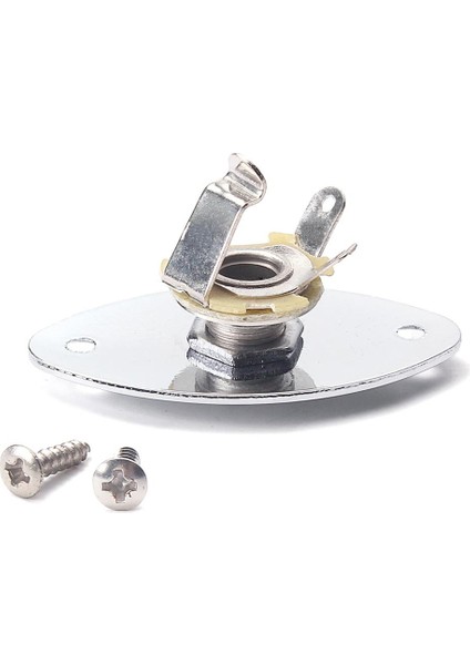 Elektro Gitar İçin 6.35 mm. 1 / 4 '' Gitar Bas Çıkış Plakası (Yurt Dışından)