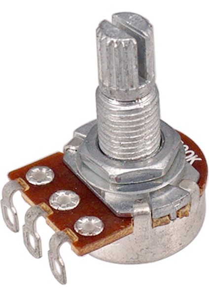 4 Pcs A25K ve B25K Saksılar Elektrik Bas Gitar Hacim Kontrol Potansiyometresi (Yurt Dışından) modelleri