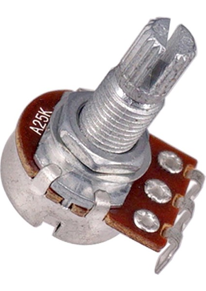 4 Pcs A25K ve B25K Saksılar Elektrik Bas Gitar Hacim Kontrol Potansiyometresi (Yurt Dışından) fırsatları