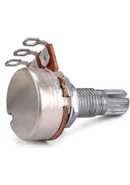 10 Adet 18 mm. Uzunluğunda Bölünmüş Şaft Potansiyometre Elektro Gitar Aksesuarı B50K (Yurt Dışından) indirimleri