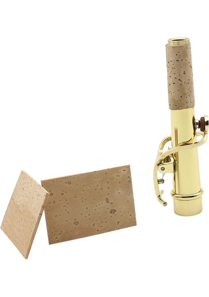 Alto / Soprano / Tenor Saksafon 2 Pcs İçin 3xnatural Boyun Mantar Sayfası 3 Adet (Yurt Dışından) fırsatları