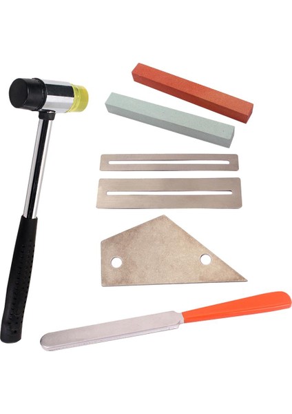 7 Arada 1 Gitar Luthier Tools Kit Seti Dahil Kauçuk Çekiç Aracı Kiti Gitar (Yurt Dışından)