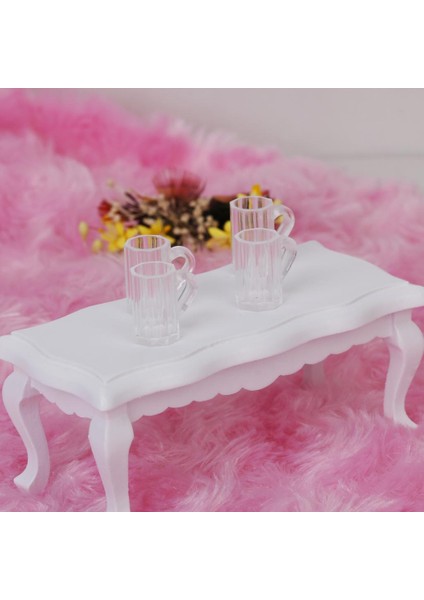 7xset 4parça Dollhouse Minyatür Plastik Bira Kupaları Fincan 7 Adet (Yurt Dışından)