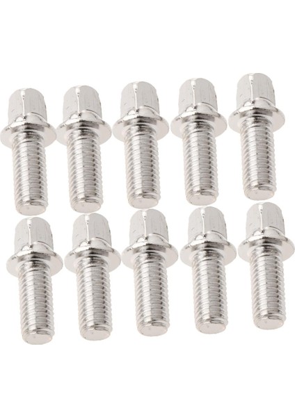 10 Parça Metal Davul Pedal Çırpıcı Çekiç Montaj Vidaları Dıy (Yurt Dışından)