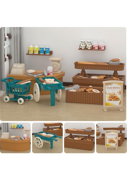 Dollhouse Mobilya Seti 1/12 Zengin Aksesuar Oturma Odası İçin Dekorasyonlar 4+ Ekmek (Yurt Dışından)