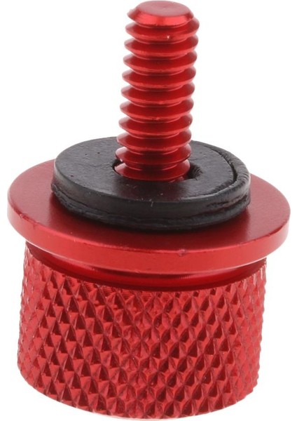 Alüminyum Motosiklet Montajı Harley Için Koltuk Cıvatası Vidası - 6mm 1/4 "kırmızı (Yurt Dışından) modelleri