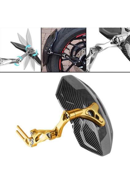 Motosiklet Arka Çamurlu Mudguard Guard Yedek Parçaları M3 Golden (Yurt Dışından) modelleri