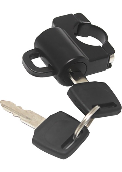 Siyah Cnc 22MM Motosiklet Scooter Kask Hırs Tahsis Kilit Güvenliği Assy (Yurt Dışından) fiyatları