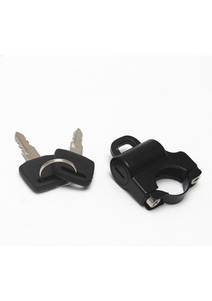 Siyah Cnc 22MM Motosiklet Scooter Kask Hırs Tahsis Kilit Güvenliği Assy (Yurt Dışından) modelleri