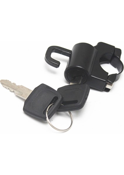 Siyah Cnc 22MM Motosiklet Scooter Kask Hırs Tahsis Kilit Güvenliği Assy (Yurt Dışından) indirimleri