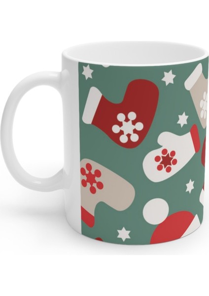Noel Yılbaşı Figürlü Merry Christmas Kupa Bardak Mug