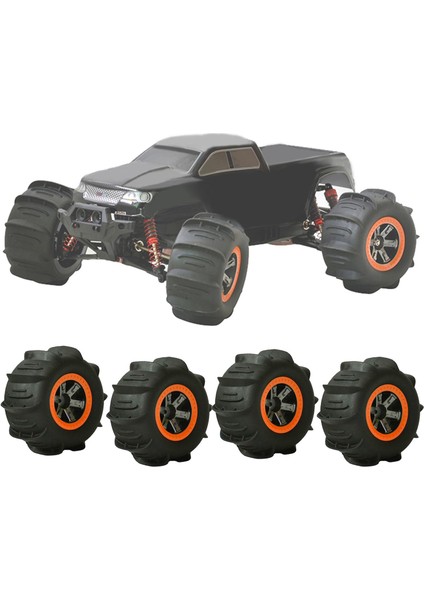 Evrensel Rc Araba Tekerlek Rims Kit Dıy Lastik Lastik Lastik Lastikleri 9116 Sürüklenen 4 Parça fiyatları